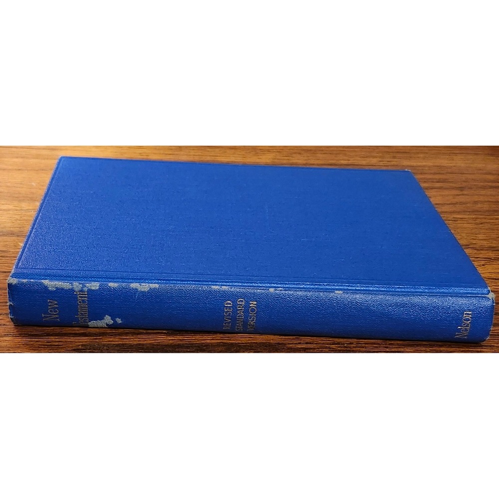 Thomas Nelson Revised Standard Version New Testament Blue Hardcover Bible 1946
